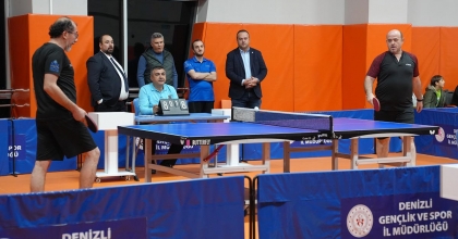 DSO’DA MASA TENİSİ TURNUVASI