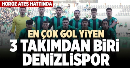 EN ÇOK GOL YİYEN 3 TAKIMDAN BİRİ DENİZLİSPOR