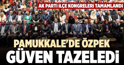 PAMUKKALE'DE ÖZPEK GÜVEN TAZELEDİ
