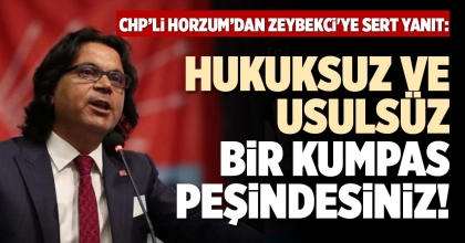 HUKUKSUZ VE USULSÜZ BİR KUMPAS PEŞİNDESİNİZ!