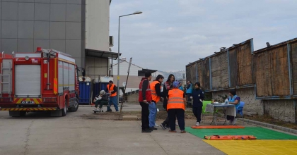 HASTANEDE YAPILAN YANGIN TATBİKATI GERÇEĞİNİ ARATMADI
