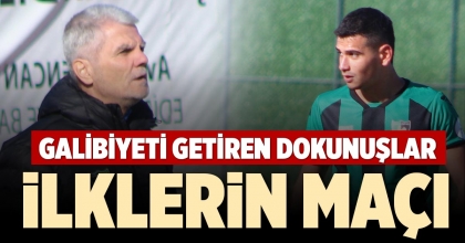 İLKLERİN MAÇI