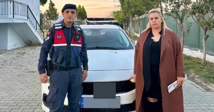 İZMİR’DE ÇALINDI, SÖKE’DE JANDARMA BULDU