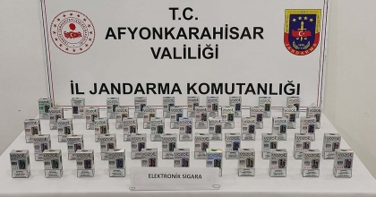  JANDARMADAN KAÇAK ELEKTRONİK SİGARA OPERASYONU