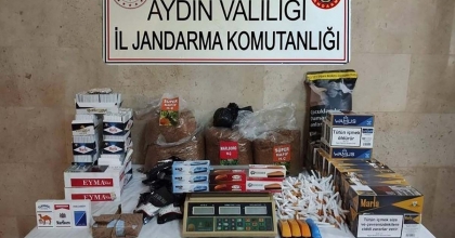 JANDARMA EKİPLERİ 55 BİN ADET BANDROLSÜZ SİGARA ELE GEÇİRDİ