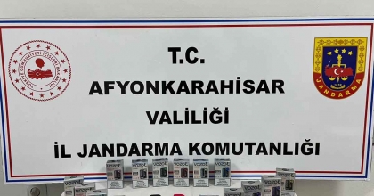 JANDARMA KAÇAK ELEKTRONİK SİGARA ELE GEÇİRDİ