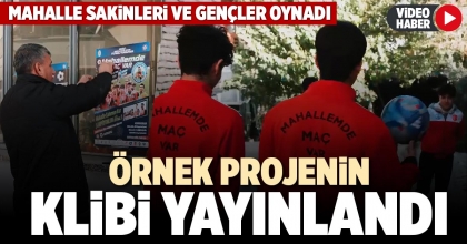 ÖRNEK PROJENİN KLİBİ YAYINLANDI