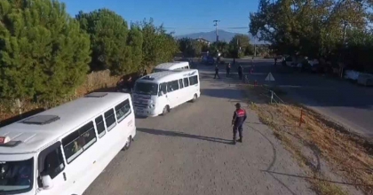 KOÇARLI JANDARMASINDAN 'SICAK NOKTA' UYGULAMASI