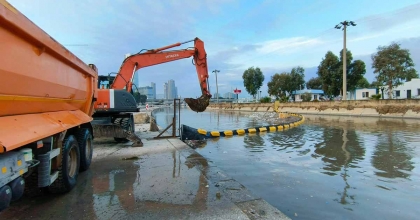 KÖRFEZE AÇILAN DERELERE SIKI KONTROL