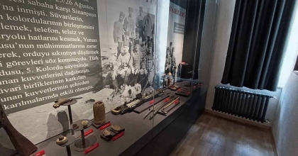 KURTULUŞ SAVAŞI DÖNEMİNE AİT ESELER SERGİLENMEYE BAŞLANDI