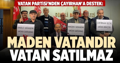 MADEN VATANDIR VATAN SATILMAZ