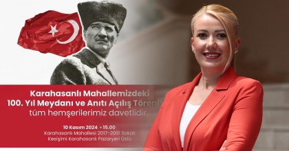 MERKEZEFENDİ’DE 100. YIL MEYDANI VE ANITI AÇILIYOR