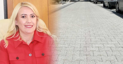 MERKEZEFENDİ’DEN KARDEŞ ÇAVDIR’A PARKE TAŞI YARDIMI