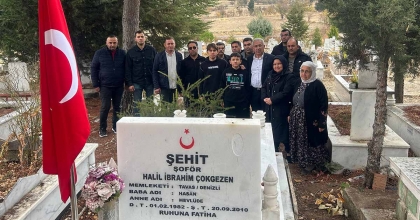 ORMAN ŞEHİDİ ÇOKGEZEN MEZARI BAŞINDA ANILDI