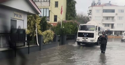 ORTACA'YA 24 SAATTE REKOR YAĞIŞ