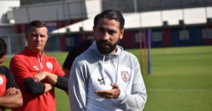 OLCAY ŞAHAN: “DEPLASMANDA GALİP GELMEK İSTİYORUZ”