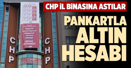 PANKARTLA ALTIN HESABI