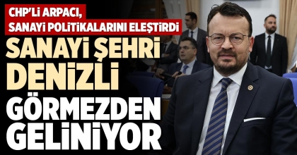 SANAYİ ŞEHRİ DENİZLİ GÖRMEZDEN GELİNİYOR