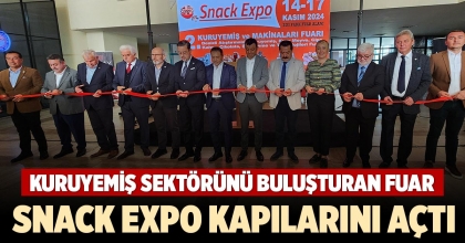 SNACK EXPO KAPILARINI AÇTI