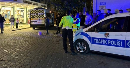 SERVİS ARACININ ÇARPTIĞI ÇOCUK HAYATINI KAYBETTİ
