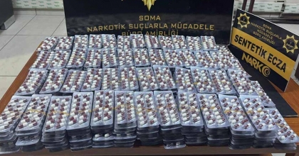 SOMA’DA SENTETİK UYUŞTURUCU OPERASYONU