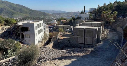 SUAVİ'NİN BODRUM'DAKİ ARAZİSİNDE 40 AĞAÇ KESİLDİ