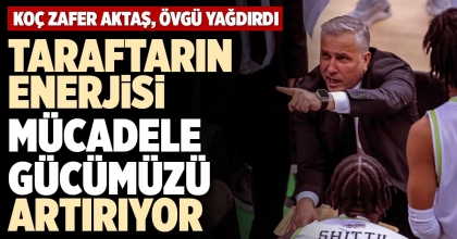 TARAFTARIN ENERJİSİ MÜCADELE GÜCÜMÜZÜ ARTIRIYOR