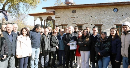 TARİHİ KENTLER BİRLİĞİ ÜYELERİ STRATONİKEİA’YI GEZDİ