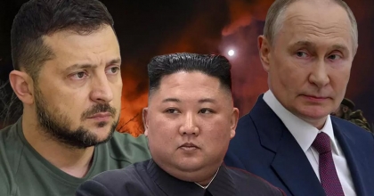 UKRAYNA VE KUZEY KORE ASKERLERİ CEPHEDE KARŞI KARŞIYA