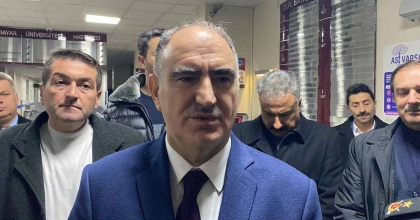 VALİ ÖZKAN'DAN YARALI JANDARMA PERSONELİNE ZİYARET