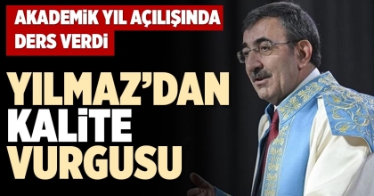 YILMAZ’DAN KALİTE VURGUSU