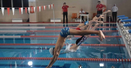 YÜZME MÜSABAKALARINDA 479 SPORCU YARIŞACAK