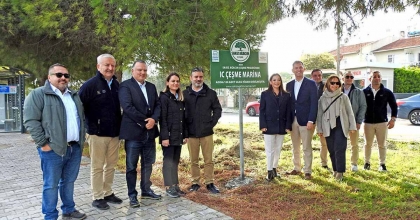 'SAKIZ AĞACIM ÇEŞME' PROJESİYLE SAKIZ AĞACI SAYISI HIZLA ARTIYOR