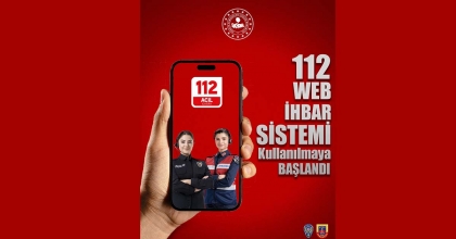 112'YE İNTERNET ÜZERİNDEN İHBAR YAPILABİLECEK