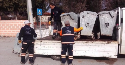 AVDAN’DA ÇÖP KONTEYNERLERİ YENİLENDİ