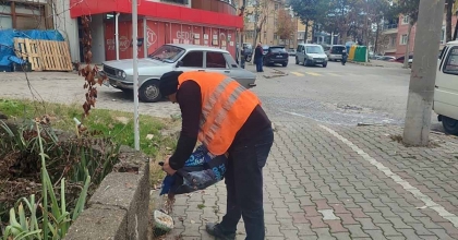 GEDİZ'DE SOKAK HAYVANLARINA MAMA DESTEĞİ