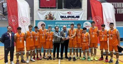 AFYONKARAHİSAR’DA GENÇ ERKEKLER BASKETBOL MÜSABAKALARI SONA ERDİ