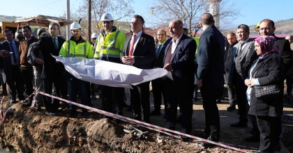 ALAŞEHİR'İN SU SORUNUNU ÇÖZECEK 200 MİLYON TL'LİK PROJE