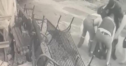 ATEŞE TİNER DÖKEN İŞÇİ FECİ ŞEKİLDE YANDI