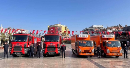 AYDIN BÜYÜKŞEHİR BELEDİYESİ ARAÇ FİLOSUNU GÜÇLENDİRİYOR