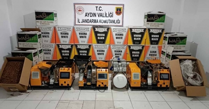 AYDIN'DA 1 MİLYON TL DEĞERİNDE KAÇAK TÜTÜN ELE GEÇİRİLDİ