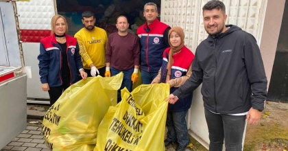 AYDIN’DA 11 BİN KİLOGRAM ZİRAİ KATI ATIK TOPLANDI