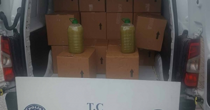 AYDIN’DA 850 LİTRE TAĞŞİŞ YAĞ ELE GEÇİRİLDİ