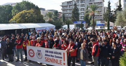BELEDİYE PERSONELİNDEN BAŞKAN GENÇAY'A DESTEK