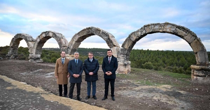 BLAUNDUS ANTİK KENTİ'NDE 5 SU KEMERİ AYAĞA KALDIRILDI