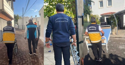 BODRUM BELEDİYESİ'NDEN MEDİKAL MALZEME DESTEĞİ