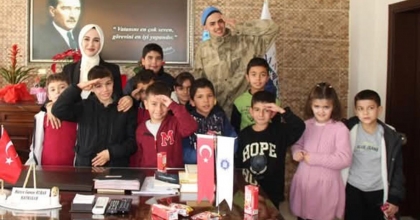 ÇAL’DA ÖZEL ÖĞRENCİLERDEN ANLAMLI ZİYARET