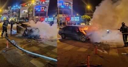 ÇAMLIK BULVARI’NDA KORKU DOLU ANLAR