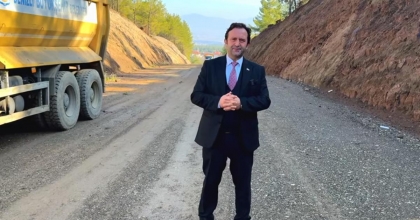 DARIVEREN-YEŞİLDERE YOLU GENİŞLETİLİYOR