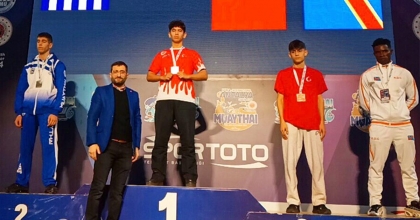 DENİZLİ’YE MUAY THAİ’DE ALTIN MADALYA